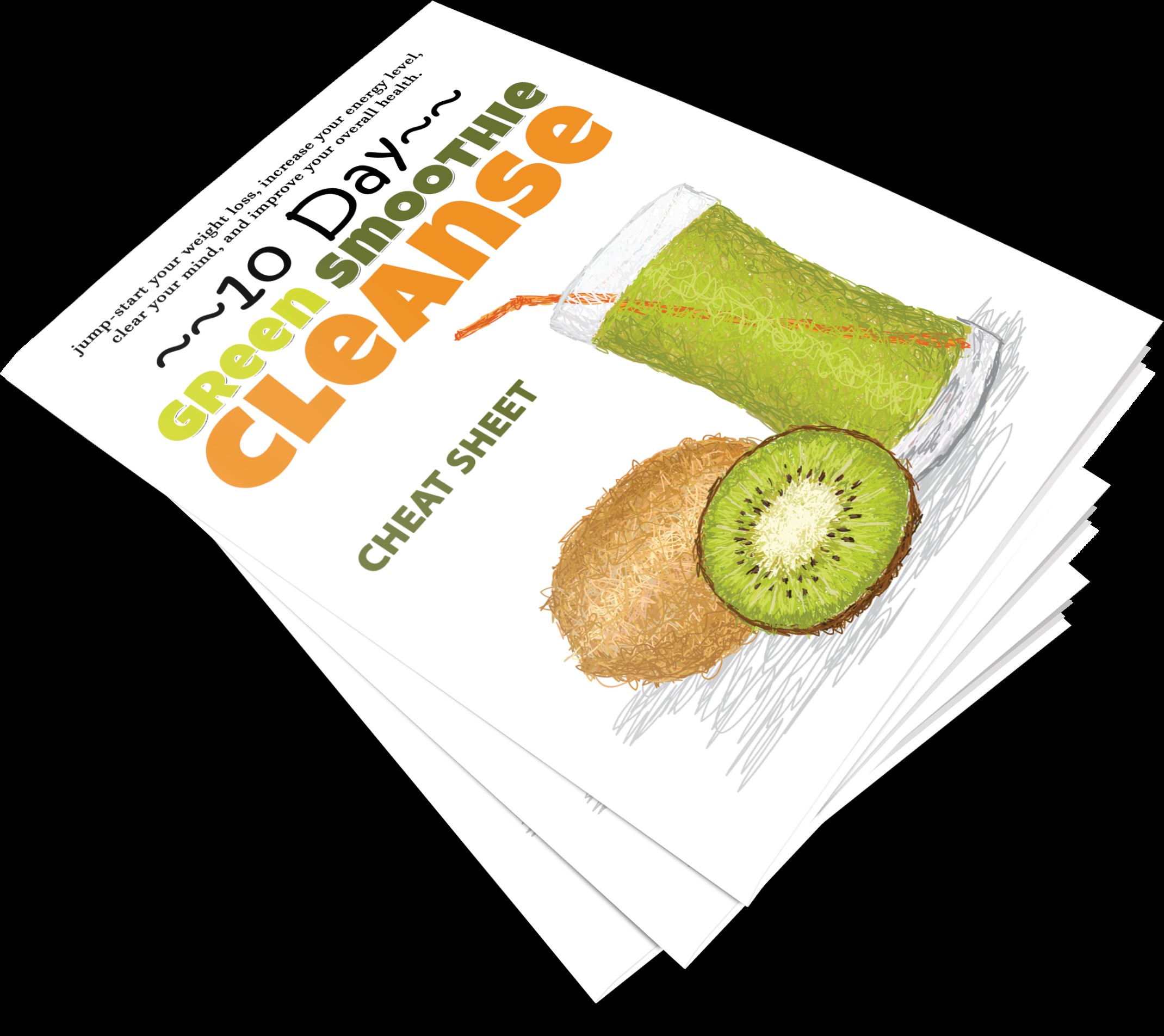 Green Smoothie Cleanse Cheat Sheet